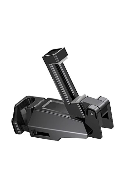 SOHO Suport auto reglabil cu tetieră, 4.0-7 inch, 64-90 mm, rotație 360°, negru