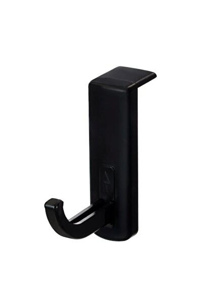 SOHO Universal self-adhesive headset stand for large or small headphones, Black