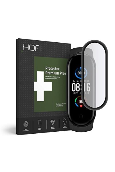 Glass Pro HOFI Hybrid Glass 0.3mm 7H Screen Protector for Xiaomi Mi Band 5 - Black