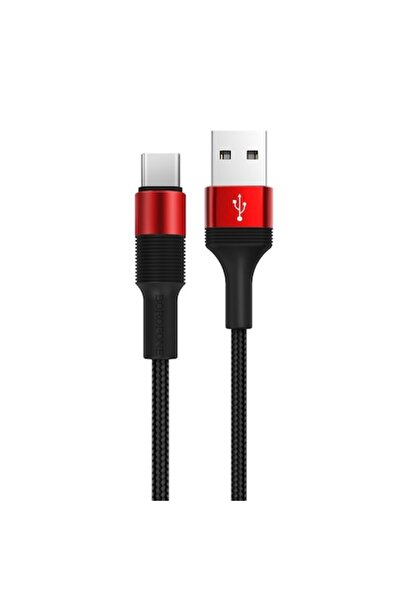 Borofone Cablu de date și încărcare USB-A la USB-C BX21 Outstanding, 18W, 1m,...