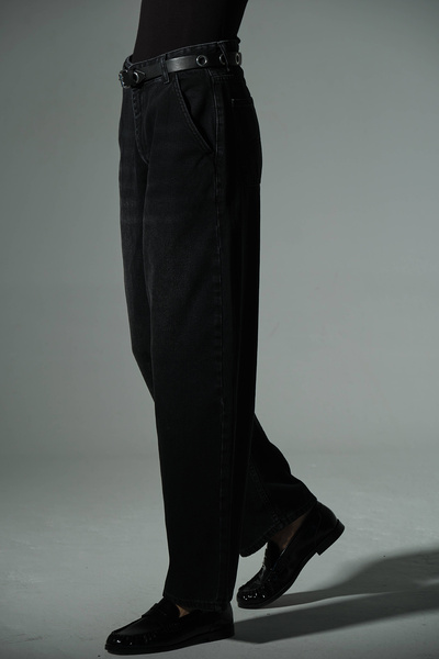 Maule Φαρδιά εφαρμογή, εξαιρετικά ψηλόμεσο, φαρδύ τζιν παντελόνι με φαρδιά εφαρμογή, φαρδύ γυναικείο παντελόνι @Cuneo Balloon