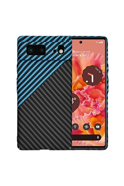 e-Eunoia Art Husa Protectie pentru Google Pixel 6, M78, TPU, Albastru RoyalPulse