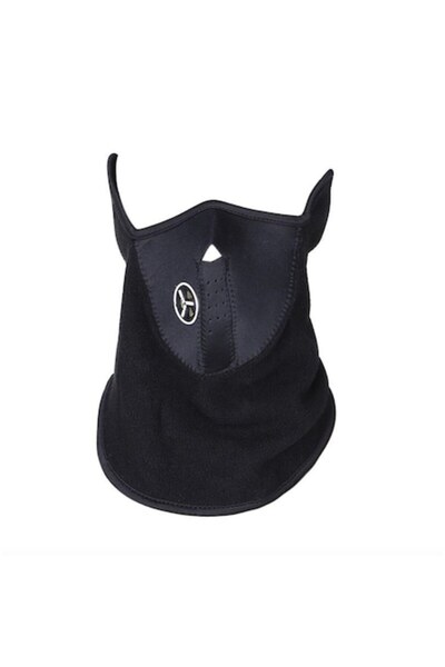 OEM Mască de protecție pentru motocicletă/ATV cu filtru de aer, material textil durabil, neagră