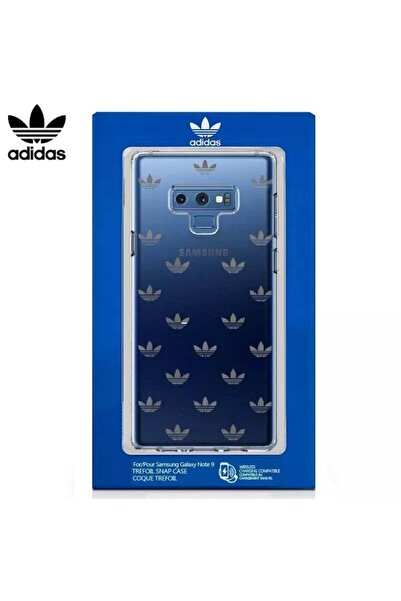 Adidas Originals Case for Samsung Galaxy Note 9, Premium Silicone, Transparent