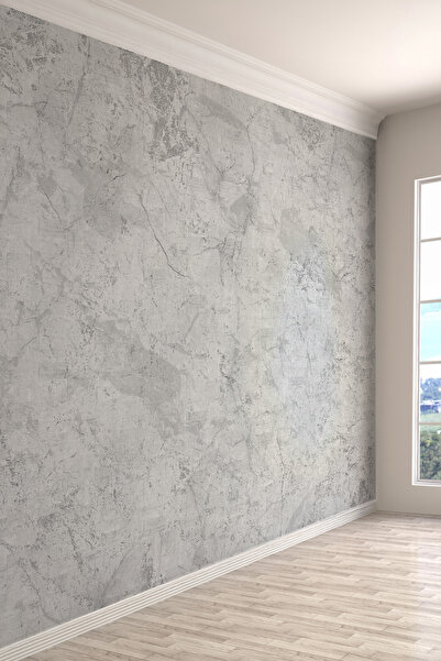 dreamwall Endüstriyel Gri Tonlu Minimalist Duvar Kağıdı