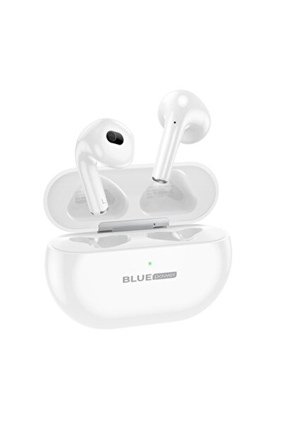 Blue Power Casti Bluetooth BBW09 cu sunet, rimă, punct unic, TWS, alb