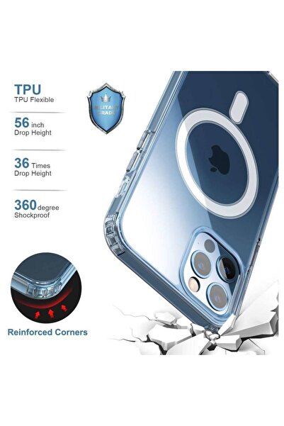 Flippy MagSafe Silicone Case for iPhone 14 Pro Max, Flippy, Transparent