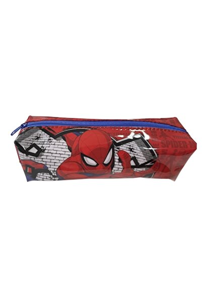 Bibilel Penar Spiderman Marvel de tip etui, inchidere fermoar, neechipat, Multicolor