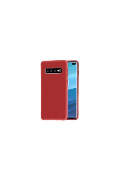 SOHO Silicone case for Samsung Galaxy S10+/S10 Plus, bumper, Red