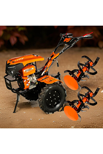 DETOOLZ *OFERTĂ PROMOȚIONALĂ* Motocultor Detoolz 15CP 420cc, benzină, 4T, 3 viteze, adâncime de lucru 10 cm, worki