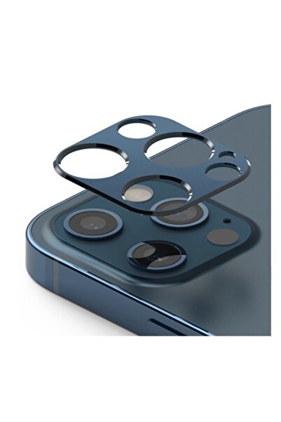 SOHO Photo Camera Screen Protector Compatible with iPhone 12 Pro Max, 9H Tempered Glass, Blue-Transparent