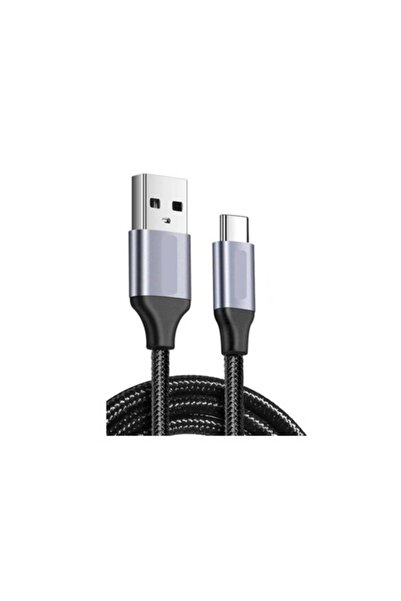 Bibilel USB to USB-C 3.0 Charging Cable, Fast Charge, 3A, 3m Length, Black-Blue, MON-BBL5961