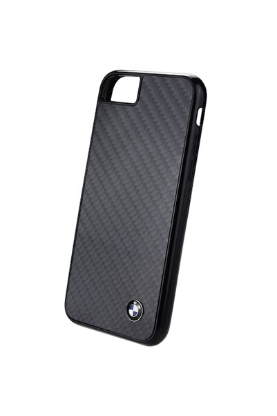 BMW Carcasă Signature din fibră de carbon pentru Apple iPhone SE (2022/2020) / 8 / 7 - Negru