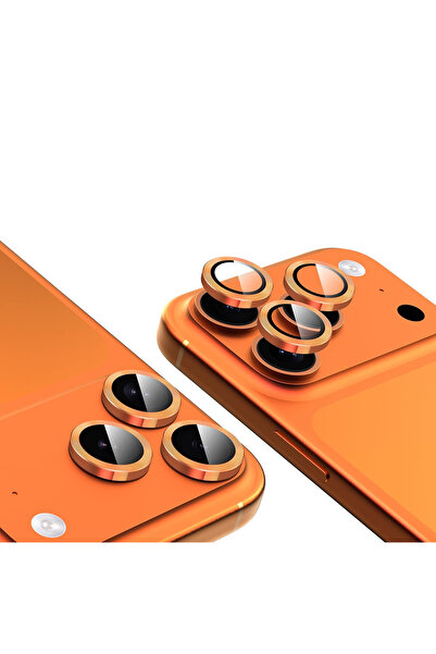 CaseHub iPhone 17 Pro / 17 Pro Max Kamera Lens Koruyucu 9H Sertlik Çizilmeye ...