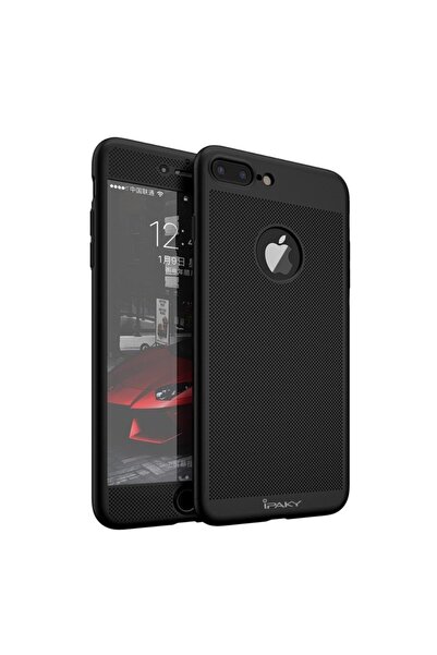 iPaky Carcasă Apple iPhone 7 Plus Full Cover 360 cu folie de sticlă