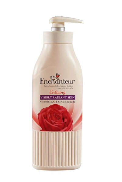 ENCHANTEUR لوشن الجسم المعطر الناعم والساتان الجذاب 500 مل