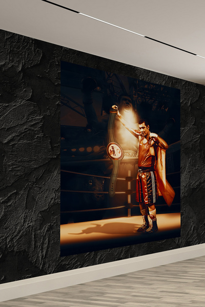 dreamwall Efsanevi Sinan Şamil Sam Şampiyonluk Spor Salonu & Fitness Tek Parç...