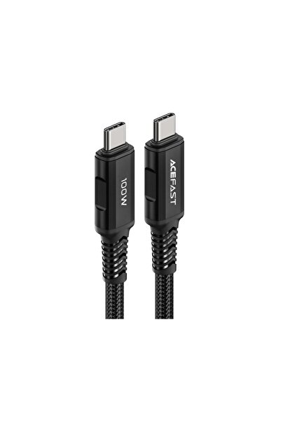 SOHO Universal charging cable fast charge and data transfer Type-C to Type-C, 2m, Reinforced, Black