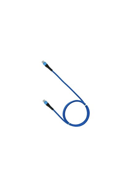 SOHO USB-C to USB-C Charging Cable, Length 1M, Blue