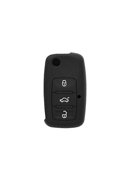 SOHO Husă cheie compatibilă cu VW Eos / Beetle, silicon de înaltă calitate, n...