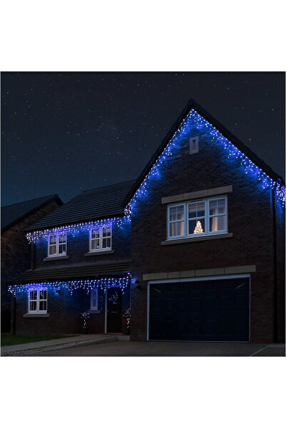 Flippy Yoto Christmas Installation, Fringe/Tartles Type, 12 m, 300 LEDs, 1.5 ...