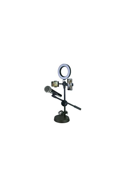 SOHO Selfie Light Ring, phone holder, 55 cm, LED light, Black