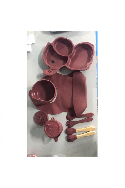 Flippy Set de tacâmuri cu 10 piese. Flippy, pentru bebeluși și copii, silicon...