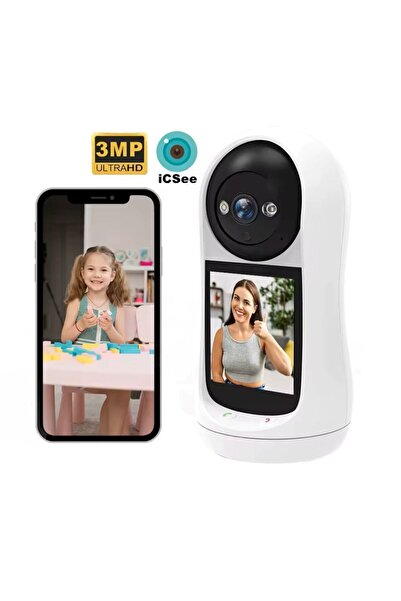 No1Case 3MP IP CCTV Baby Monitor Camera
