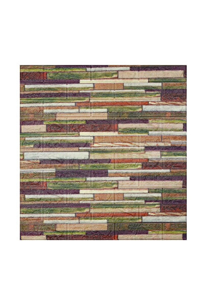 Toolsy Set 10 Placi Tapet 3D, Flippy, 70 x 77 cm, Grosime 3 mm, din Polietile...