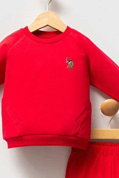 U.S. Polo Assn. Kids U.S. Polo Assn Usb2586 Baby Boy 2-Piece Set