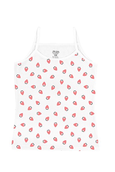 Öts Girl's Tank Top 2-Pack Printed (96% Cotton - 4% Elastane)