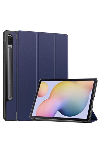 OEM Book-style case with smart pen holder for Samsung Galaxy Tab S7 FE 12.4'' (T730/T736) - Blue