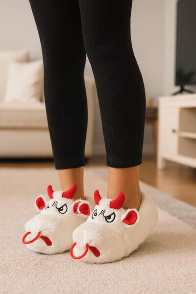 MODAONN Hızmalı Kızgın Boğa Ev Pandufu