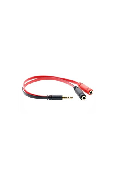 Bibilel Splitter adaptor audio stereo Jack 3.5 mm tata la 2 x Jack 3.5 mm mam...