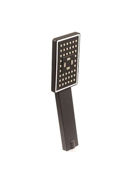 Bibilel Cap de duș universal dreptunghiular, 52 de duze, negru mat