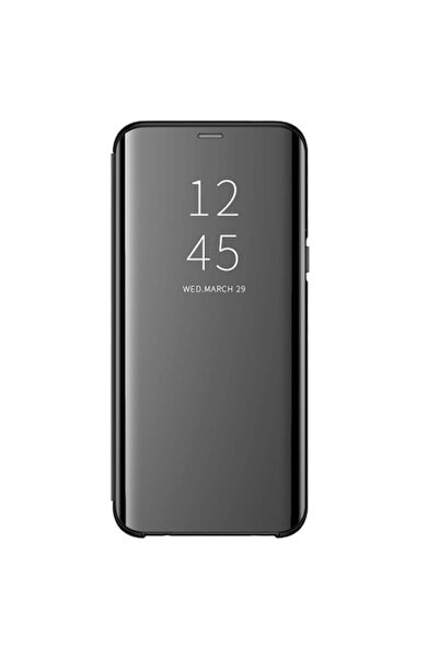 HTPhone Θήκη με καθρέφτη Clear View Flip για Samsung Galaxy S10e - Μαύρη