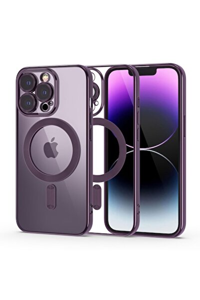 Tech-Protect Husă Magshine MagSafe pentru Apple iPhone 14 Pro - Mov