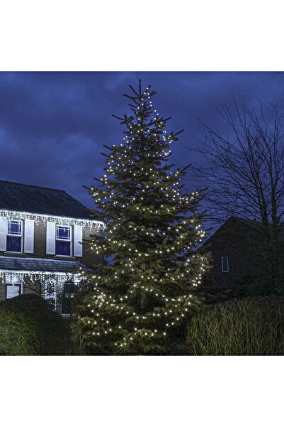 Flippy Christmas Lights, 60 m, 600 LEDs, Linear, Cold White, 8 Lighting Modes, Transformer, Interconnectabl