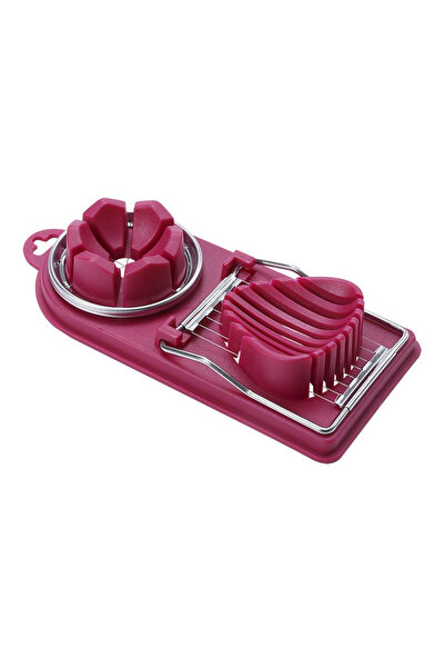 Flippy Feliator multifunctional pentru oua, mozzarela, fructe, 2 forme de feliere, agatatoare, 20 cm