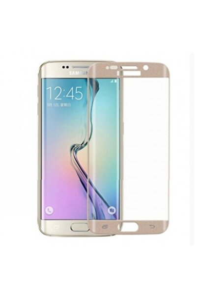 OEM Protector de ecran din sticlă 9H pentru Samsung Galaxy S6 Edge, auriu