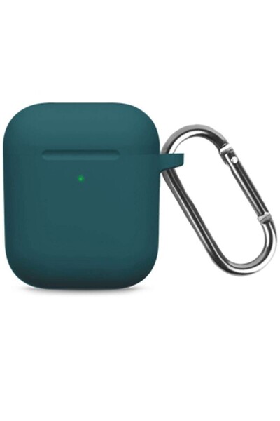 Generic AirPods Case with Dark Green Loop