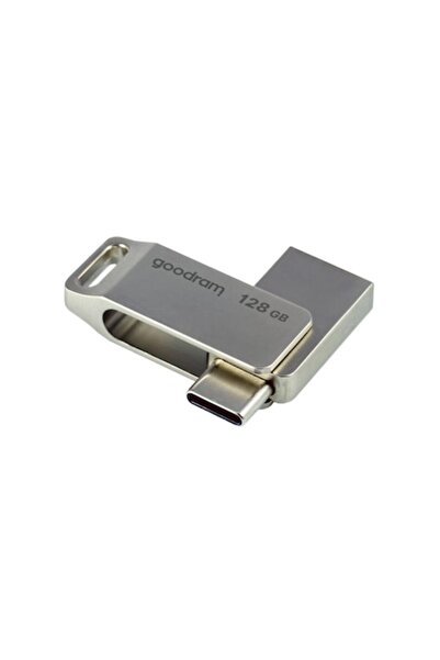 Goodram USB-C και USB 3.2 Memory Stick, 128 GB, Ασημί