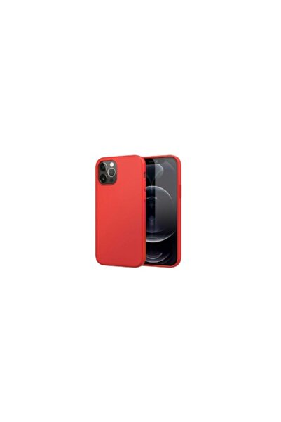 SOHO Soft silicone case for iPhone 12 Pro Max, back cover, Red