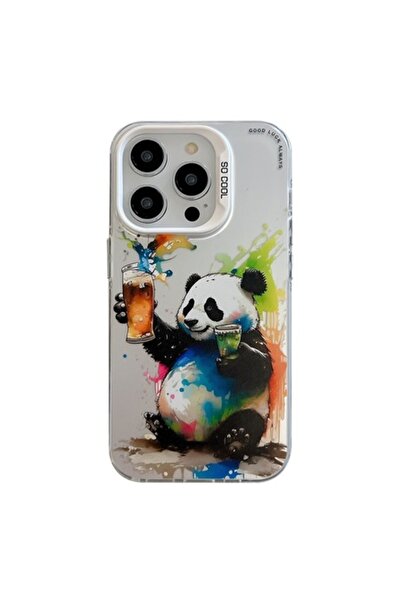 e-Eunoia Art Θήκη για Apple iPhone 15 Pro Max, Panda, Xtreme Armor, U1180, Πο...