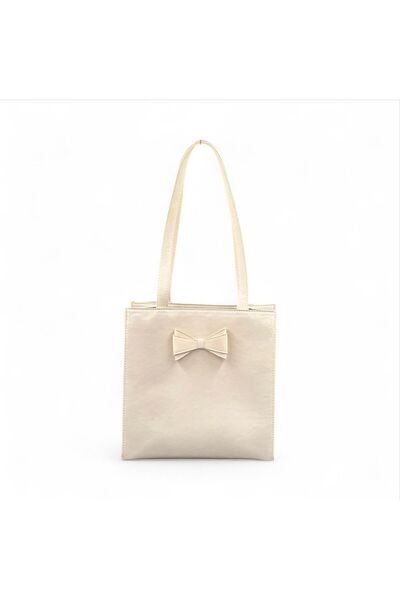 Morevita Cream Leather Bag