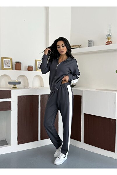 Luq بدلة رياضية نسائية من قماش المودال