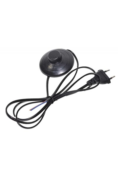 OEM Intrerupator de picior cablu lungime 1.5 m negru