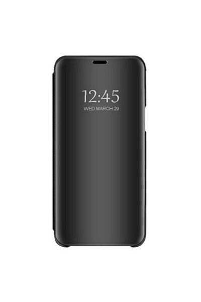Bibilel Husă cu clapă, Clear View pentru Samsung Galaxy S8, neagră