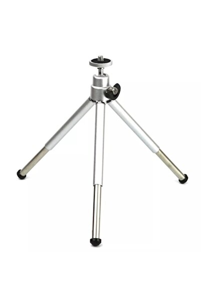 Bibilel Mini tripod for sports cameras, adjustable height, 15-23cm, Grey
