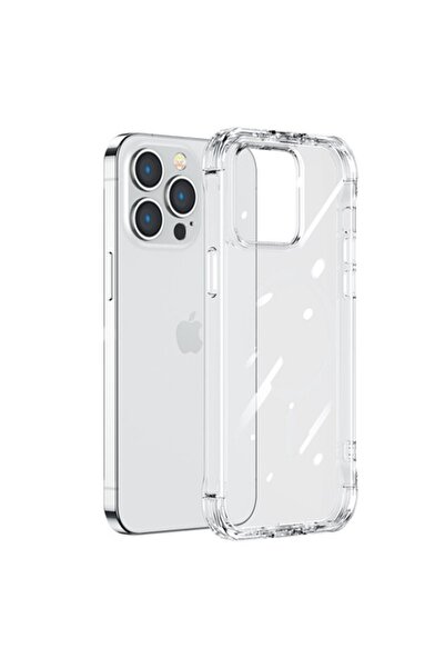 Joyroom Carcasă Defender Series Armored Hook pentru Apple iPhone 14 Pro Max - Transparentă JR-14H4